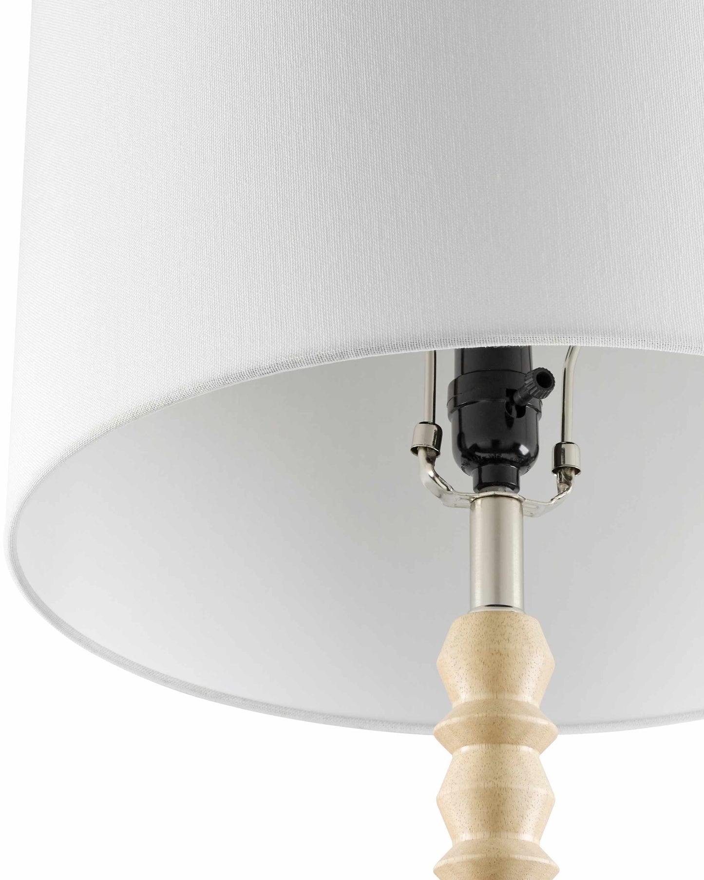 Motozintla Cream Wood Floor Lamp