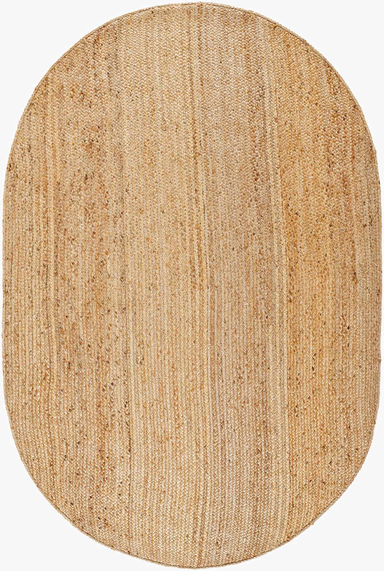 Shippagan Tan Jute Braided Rug